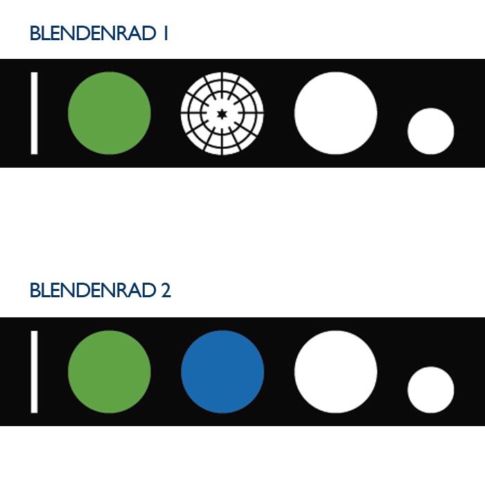HEINE K 180 LED Ophthalmoskop Set 3,5 V 